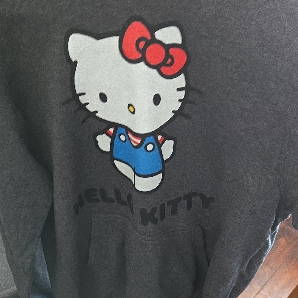 Hello Kitty Gray Hoodie